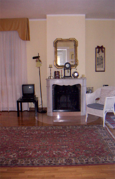 Sala caminetto